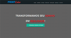 Desktop Screenshot of printcolordigital.com.br